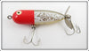 Heddon Red Head Flitter Baby Torpedo In Correct Box