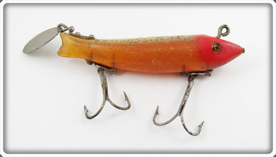 Heddon Speckled Red Head Spook Super Dowagiac