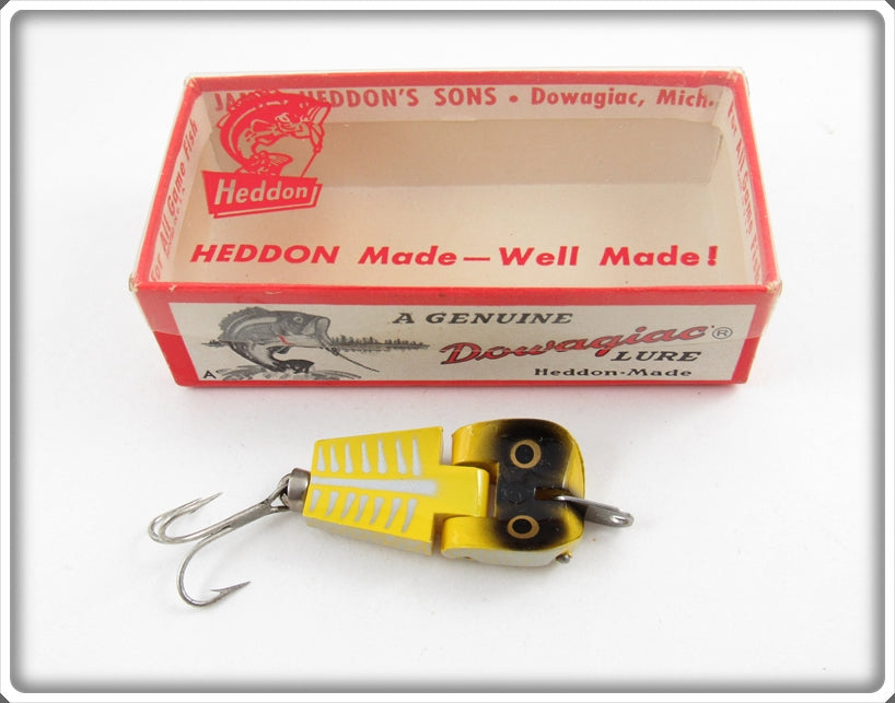 Heddon Yellow Shore Tiny Stingaree In Correct Box 330 XRY
