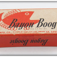 Red & White Bayou Boogie With Correct Box Lid