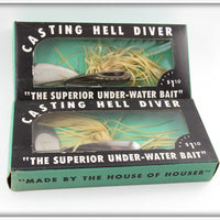 Houser Casting Hell Diver Bait Pair Unused In Boxes