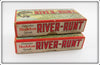 Heddon Empty River Runt Box Pair: D9110XRS & 9400XBW