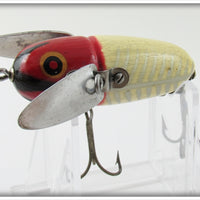 Heddon Red & White Shore Crazy Crawler