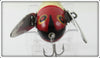 Heddon Red & White Shore Crazy Crawler