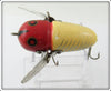 Heddon Red & White Shore Fat Head Crazy Crawler