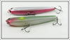 Lucky Craft Chrome & Green Sammy Pair