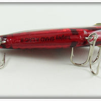 Bagley Metallic Red Crayfish Shad A Lac II