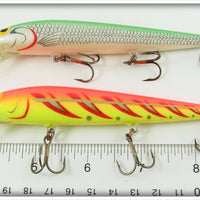 Storm Natural Green Back & Red Fire Tiger Thunder Stick Pair