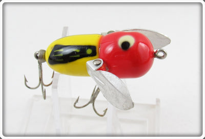 Heddon Yellow Red Head Tiny Crazy Crawler
