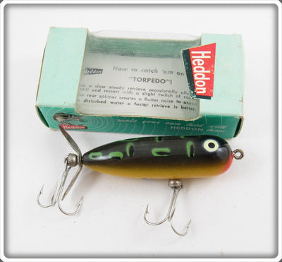 Heddon Bullfrog Baby Torpedo In Correct Box