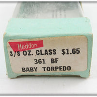 Heddon Bullfrog Baby Torpedo In Correct Box