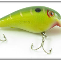 Vintage Cotton Cordell Green Tiger Big O Lure 