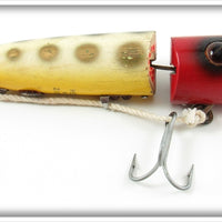 Heddon Red Head With Green & Gold Spots King Zig Wag Lure