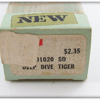 Heddon Shad Deep Dive Tiger In Correct Box