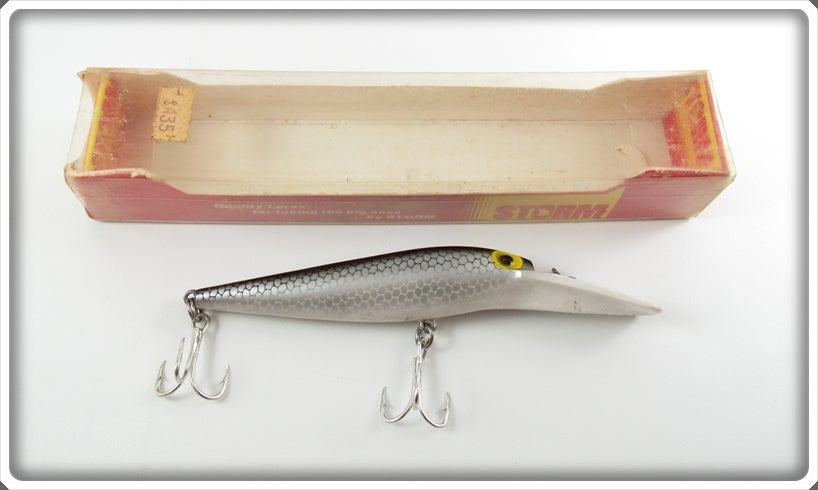 Vintage Storm Silver Little Mac Lure In Box 