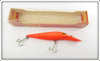 Vintage Storm Fluorescent Orange Little Mac Lure In Box 