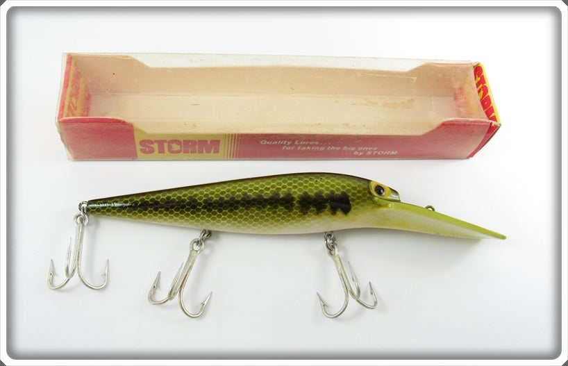 Vintage Storm Bass Big Mac Lure In Box 