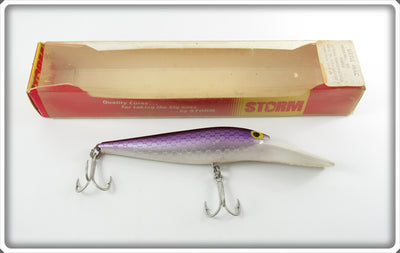 Vintage Storm Purple Little Mac Lure In Box