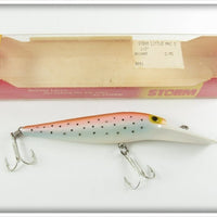 Vintage Storm Rainbow Trout Little Mac Lure In Box