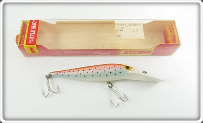 Vintage Storm Rainbow Trout Little Mac Lure In Box