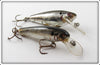 Vintage Bagley Silver Shad Small Fry Shad Mighty Minnow Lure