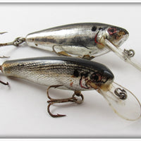 Vintage Bagley Silver Shad Small Fry Shad Mighty Minnow Lure
