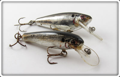 Vintage Bagley Silver Shad Small Fry Shad Mighty Minnow Lure