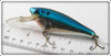 Bagley Blue On Silver Chrome Small Fry Shad