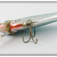 Bagley Blue On Silver Chrome Small Fry Shad