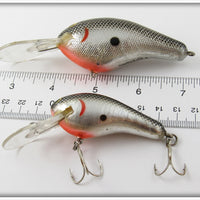 Bagley Black On Silver Chrome Pair