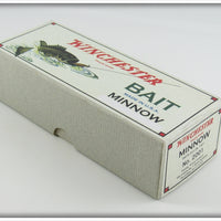 Winchester 2001 Gold Scale Black Back Green Belly Minnow In Box