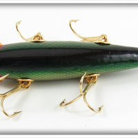 Winchester 2001 Gold Scale Black Back Green Belly Minnow In Box