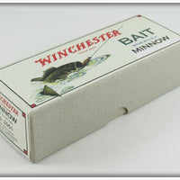 Winchester 2001 Gold Scale Black Back Green Belly Minnow In Box