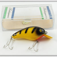 Vintage Shakespeare Yellow Tiger Medi S Shaker Lure In Box