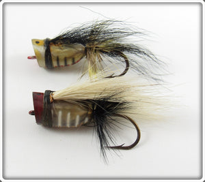 Heddon Fly Rod Bass Bug Spook Pair
