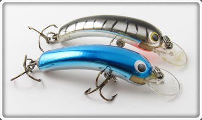 Bagley Chrome Tiger Blue On Chrome Smoo Pair