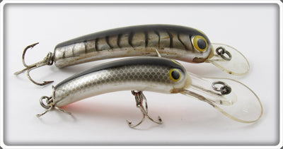 Bagley Chrome Tiger & Grey Scale Smoo Pair