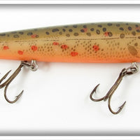 Vintage Rebel Naturalized Trout Floater Lure 