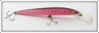 Vintage Bagley Black Stripes On Pink Bang O Lure