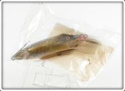 Vintage Polish Gold & Black River Runt Type Lure In Package