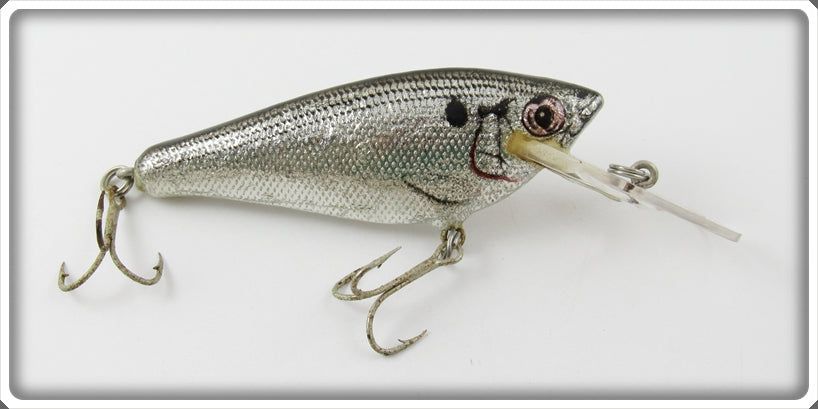 Vintage Bagley Silver Shad Small Fry Shad Lure