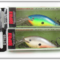 Rapala Disco Shad & Parrot DT-Thug Lure Pair In Boxes