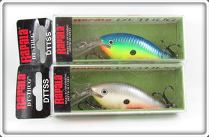 Rapala Disco Shad & Parrot DT-Thug Lure Pair In Boxes