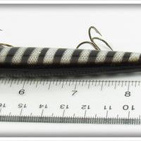 Bagley Black Stripes On Silver Foil Bang-O-Lure