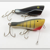P&K Black Shadow Wave & Gold Scale Walkie Talkie Lure Pair