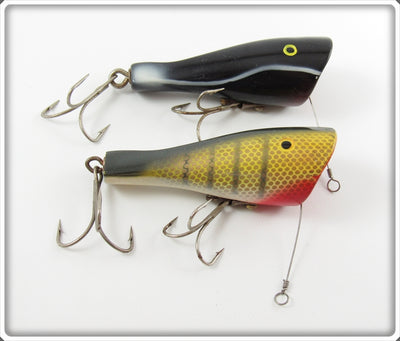P&K Black Shadow Wave & Gold Scale Walkie Talkie Lure Pair