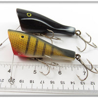 P&K Black Shadow Wave & Gold Scale Walkie Talkie Pair