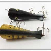 P&K Black Shadow Wave & Gold Scale Walkie Talkie Pair