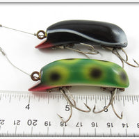 P&K Frog & Black Shadow Wave Bright Eyes Pair