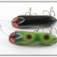 P&K Frog & Black Shadow Wave Bright Eyes Pair